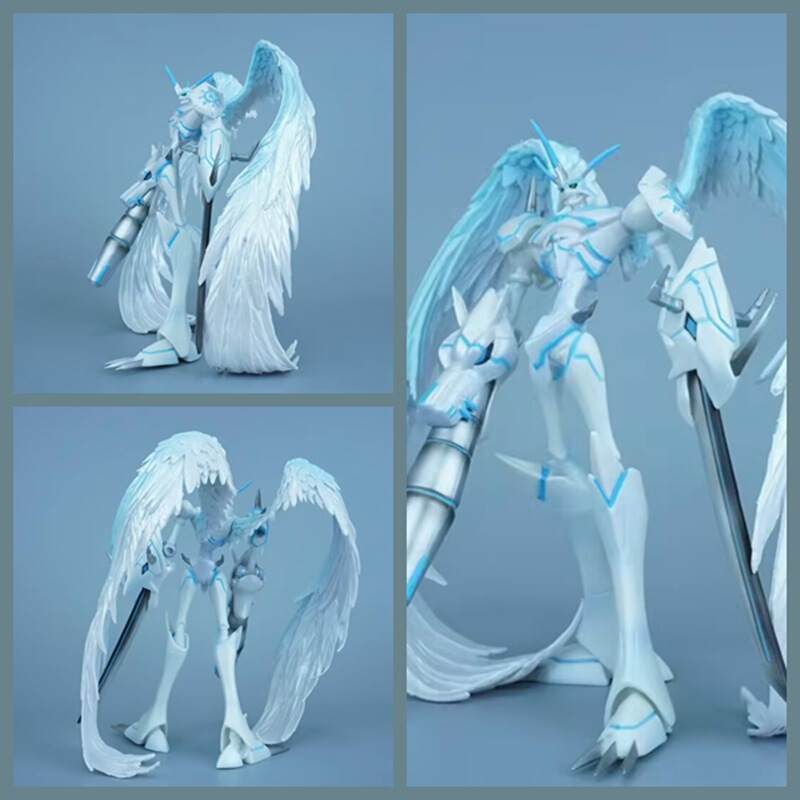 Digimon Omegamon Mercy Form Digimon Anime Peripheral Doll Model Ornament Figure