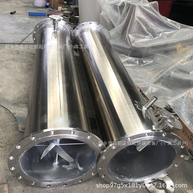 管道混合器静态混合器304不锈钢管道式混合器SVSKSD型混合加药器