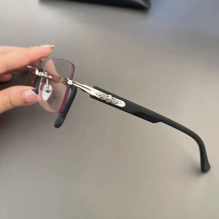25g Weight Frameless Glasses Structure Sunglasses Classification Plastic Lens Material Square Glasses Style Casual, Daily Occasion Solid Color Pattern All Seasons Season Unisex Gender Simple Style Style Gold, Silver Color Simple Style Solid Color Plastic Square Frameless Optical Glasses 7