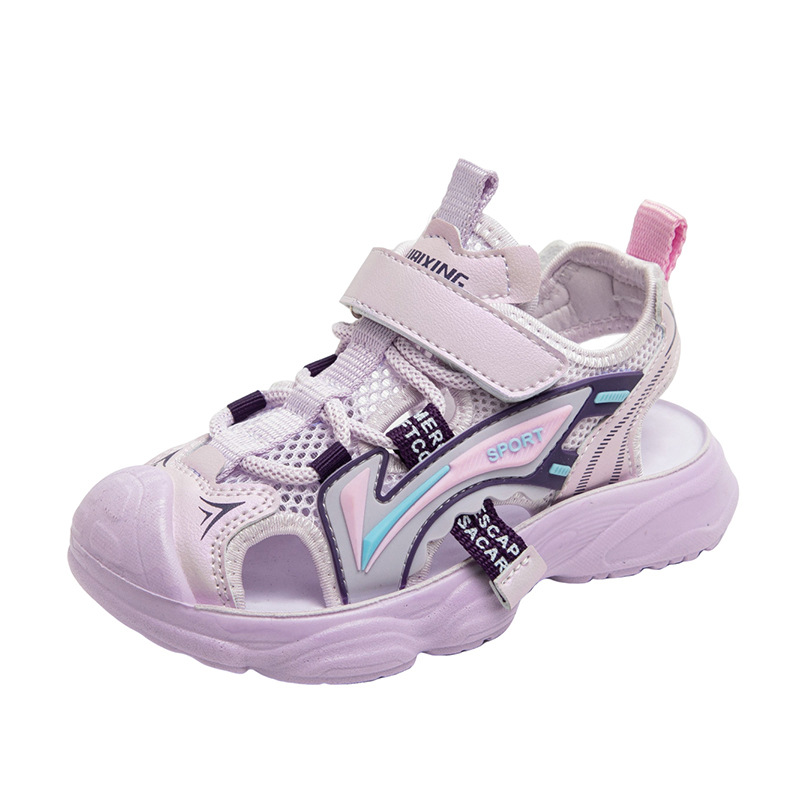 Sandalias infantiles para niños zapatos de playa de verano 2026 nuevas sandalias deportivas antideslizantes para niños mayores transfronterizas