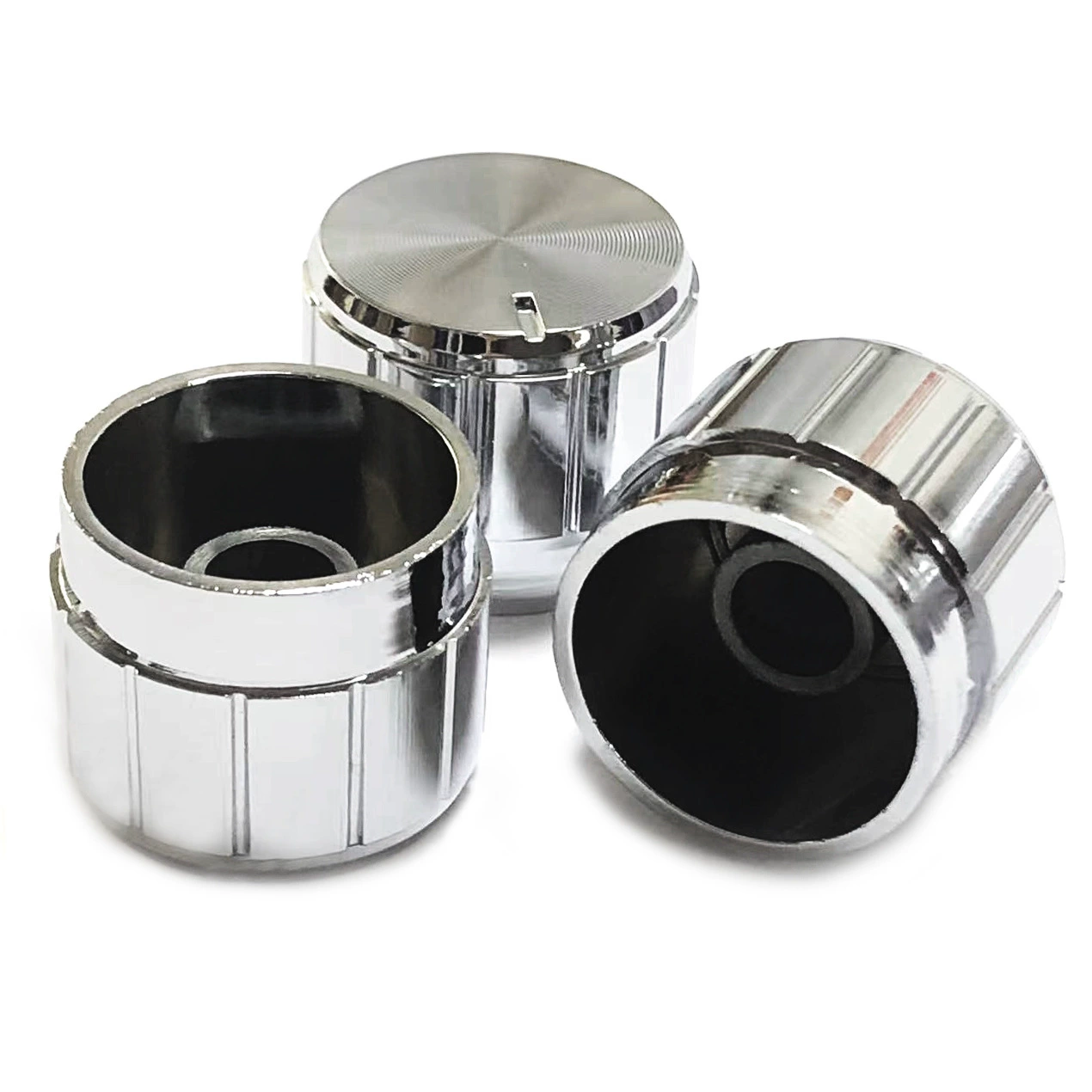 20 имитация алюминиевого сплава, пластиковая гальваническая ручка с рисунком солнца, апертура, 6 мм, потенциометр с цветочным валом, усилитель, крышка регулировки звука