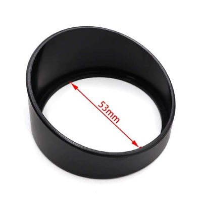 Car modified dashboard black brim 2 inches/2.5 inches (52mm/60mm) instrument frame sun visor (automobile instrument) - 52mm