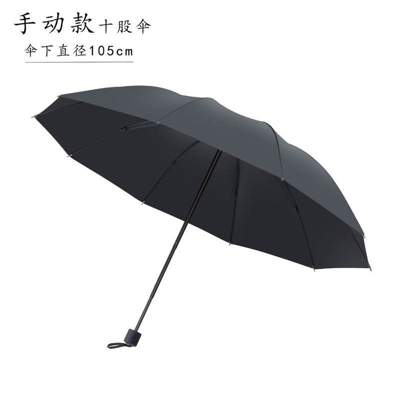 24骨全自动雨伞商务折叠遮阳防晒伞三者晴雨两用折叠伞广告伞|undefined