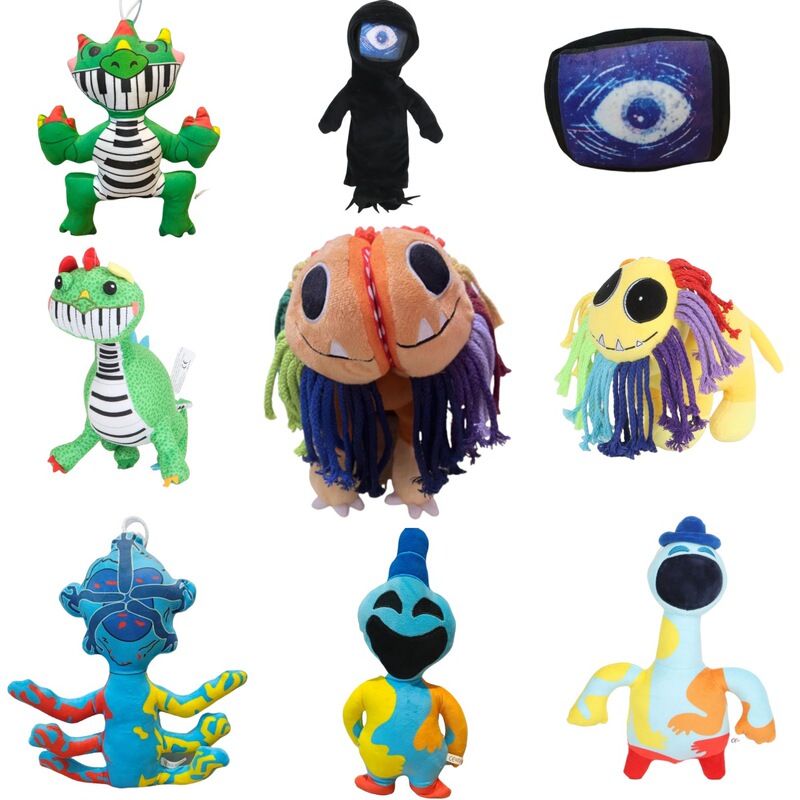 Spot Cross-Border New Product Nightmare Critters Poppy 4 Green Dinosaur Big Lion Plush Toy Doll Spot Cross-Border New Product Nightmare Critters Poppy 4 Green Dinosaur Big Lion Plush Toy Doll