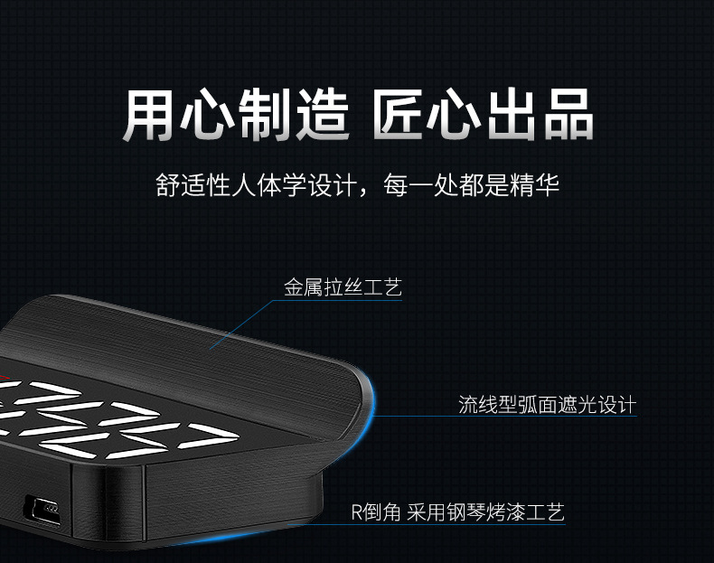 Cross-Border M3 Head-Up Display Hud Car Universal Modified Portable Obd High-Definition Car Display Manufacturer