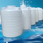 塑料水塔塑料桶10吨立式储水罐加厚PE水箱耐酸碱化工废水桶搅拌桶