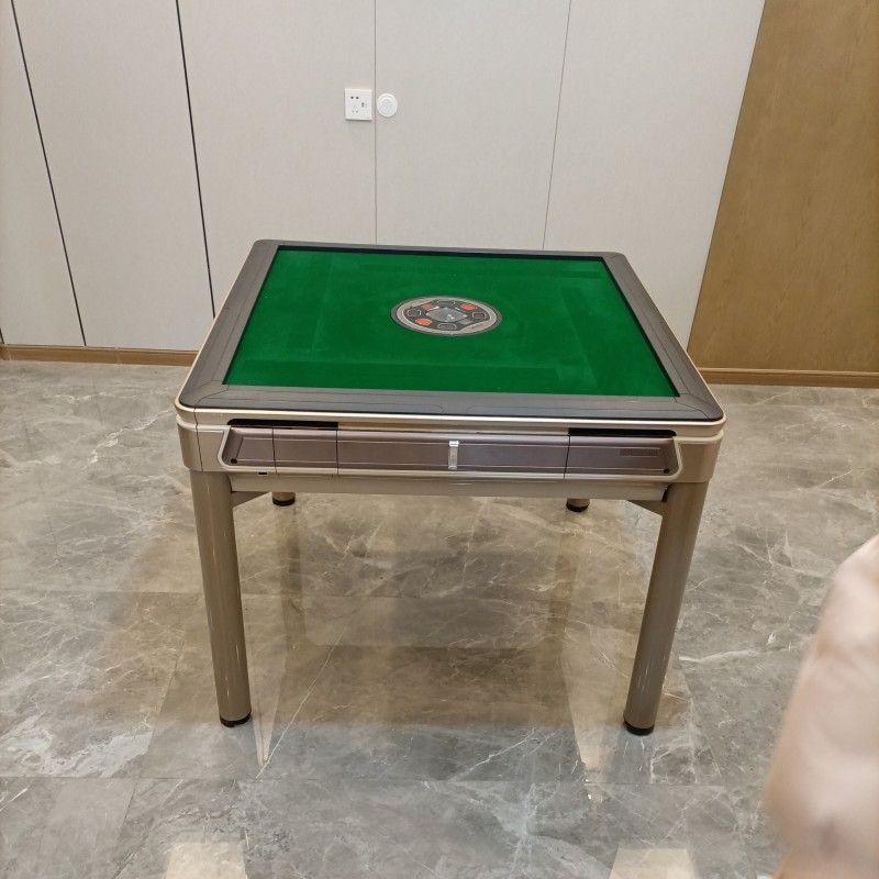 高端静音麻将机全自动餐桌两用家用棋牌麻将桌折叠过山车四口机麻|undefined