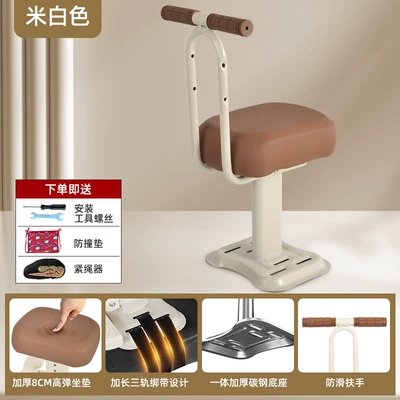 Electric Car Child Seat Electric car child seat - high-end-thickened-brown-single-seat-armrest