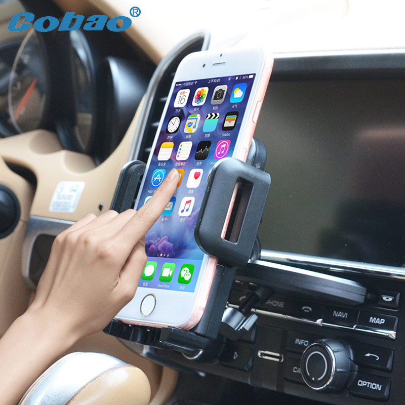 Car mobile phone holder CD port car bracket car mobile phone holder car air outlet navigation mobile phone holder