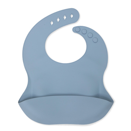 Manufacturer's silicone bib baby food bib bib food bag children's saliva towel waterproof saliva bag no-wash large size