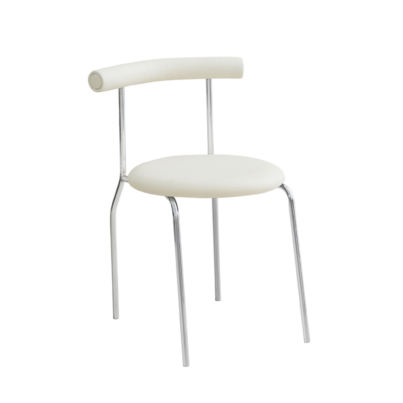 silla de comedor minimalista silla de comedor de lujo moderno simple mesa de comedor casera taburetes de comedor respaldados silla de comedor de hotel de lujo