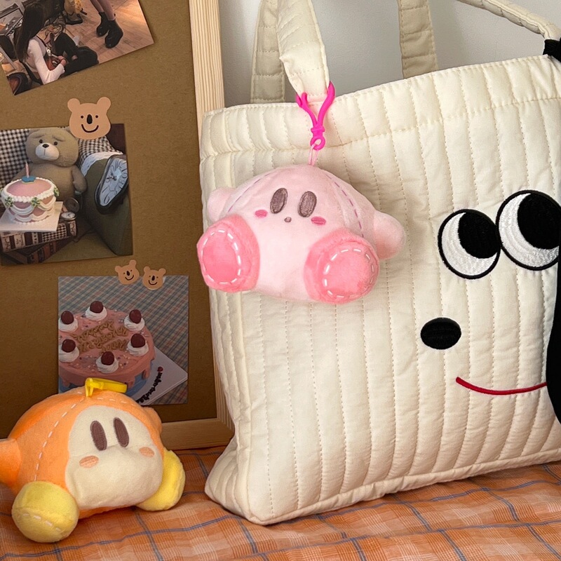 Star cartoon pendant bag keychain pendant plush doll grab doll machine boutique machine doll bouquet doll