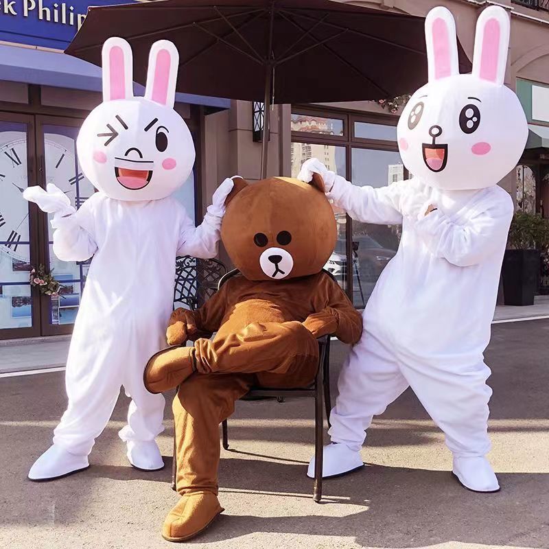 インターネット有名人クマ人形服 Douyin クマ人形服大人のパフォーマンス服子供の漫画ヒグマクマ人形服男性|undefined