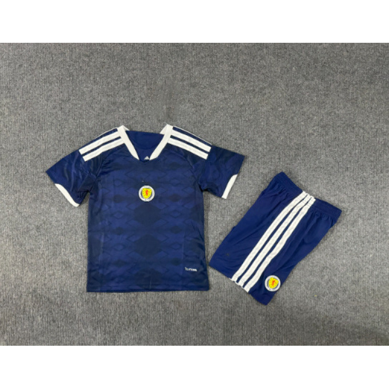 2026 Copa del Mundo de fútbol infantil trajes de mangas cortas pantalones cortos Argentina Alemania Francia niños y niñas secos rápidos image 36