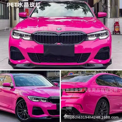 Auto Color Change Film Piano Rose Red Car Body Color