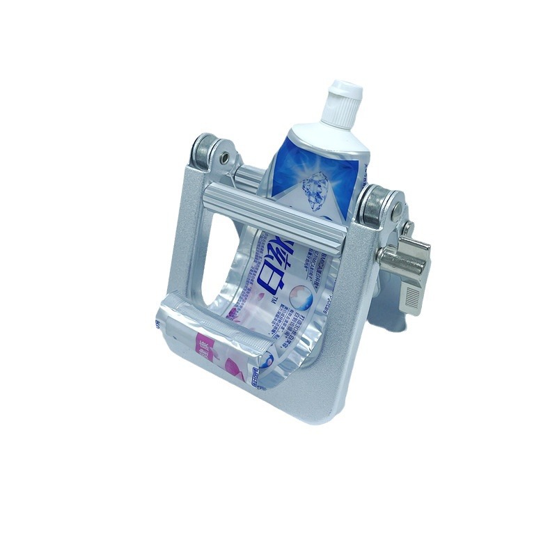 Strumenti all'ingrosso, spremi dentifricio in lega di alluminio per parrucchieri, dispenser per pasta colorante, metallo_voghion.com