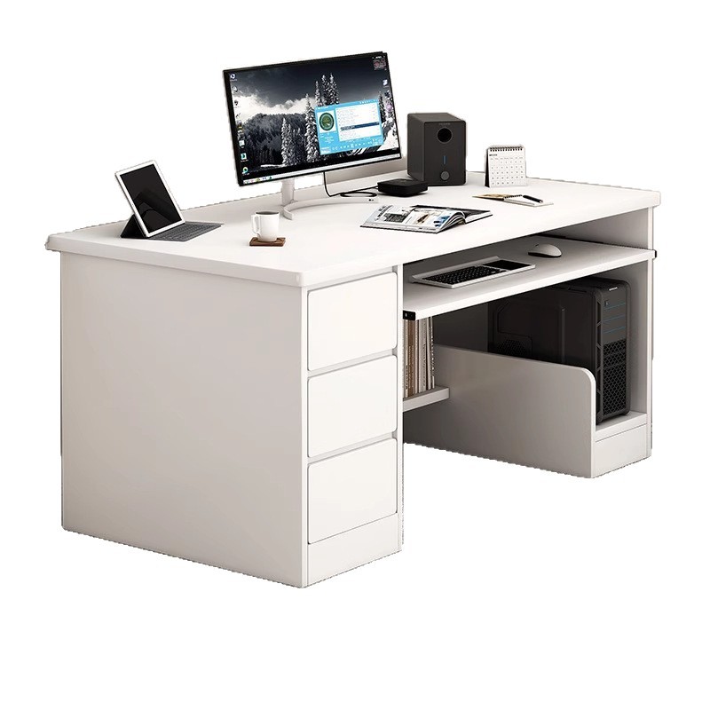 Mesa de computadora mesa de oficina de personal mesa y silla combinación simple mesa de jefe moderna escritorio doble mesa de oficina