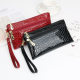 Women's Wallet Key Bag Bright Stone Pattern Coin Purse Portable Storage Bag Mobile Phone Bag Clutch Bag Women's Small Bag