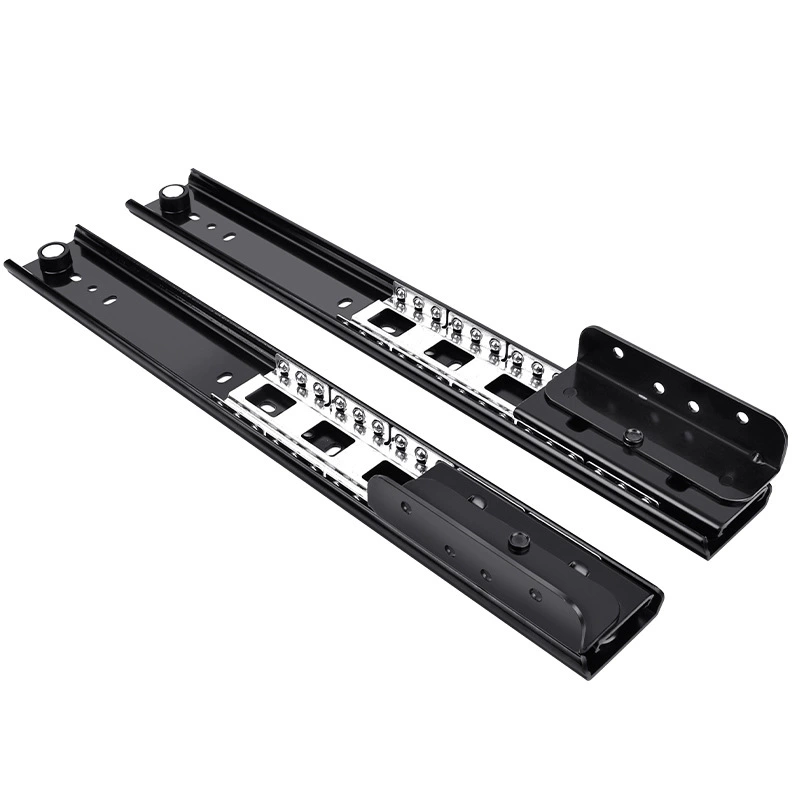 Track invisible extension bay window desk table top slide rail translation pull-out slide hardware window sill expansion guide rail