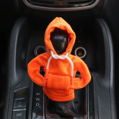 set car decorations new in – Sürətlər qutusu və əl tormozu başlıqları - orange