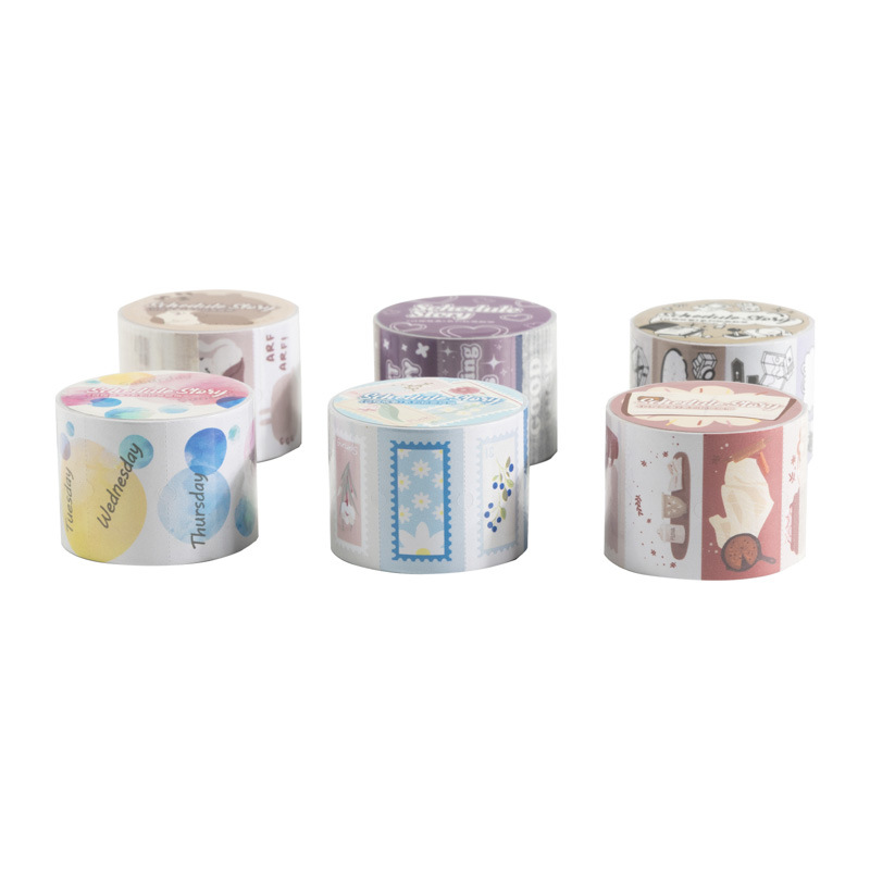 Ketchup girl papel de escritura etiqueta cinta calendario historia base todo-fósforo decoración literaria cinta de mano