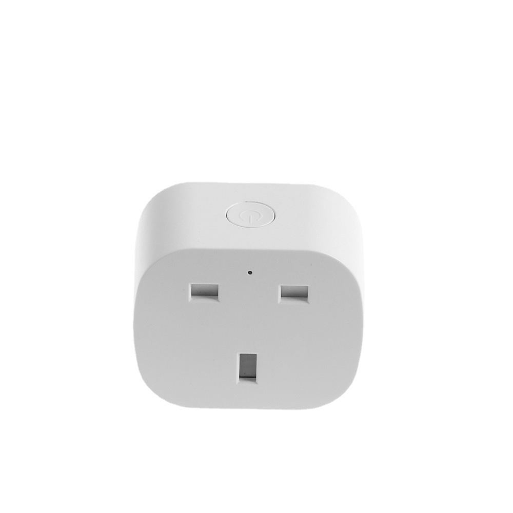 工厂供应CE认证大功率2990W迷你英规WIFI智能涂鸦插头