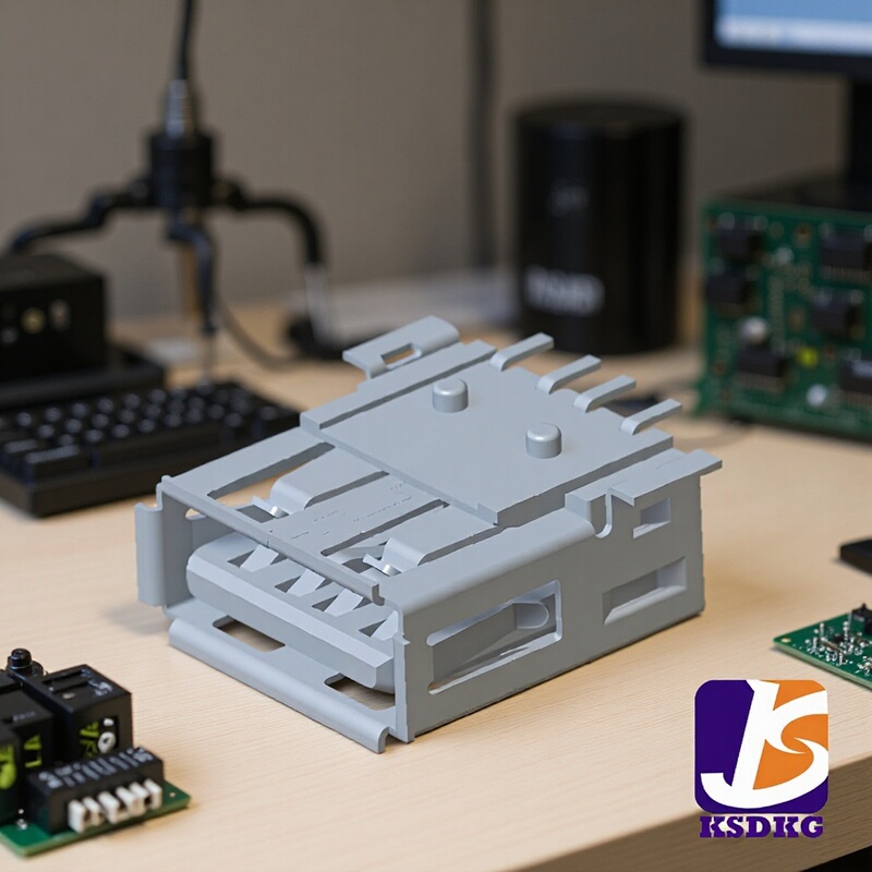 Reflow Welding USB Female Socket Patch Temperature-Resistant Surface Patch USB Socket USB Socket Patch 90 Degrees