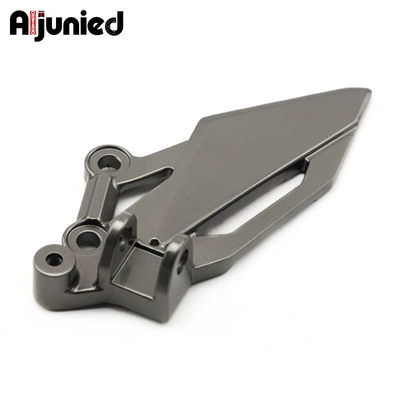 Suitable for Kawasaki Ninja 250 NINJA300 motorcycle front pedal left bracket pedal modified original car accessories (Motorcycle pedals) - metallic-ash