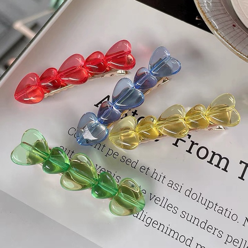 1 Piece Synthetic Resin Heart Shape Cute display picture 1