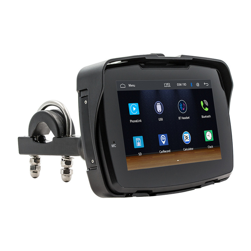 Universal wireless motorcycle display Global Positioning System Navigator automobile Android system BT 5 English