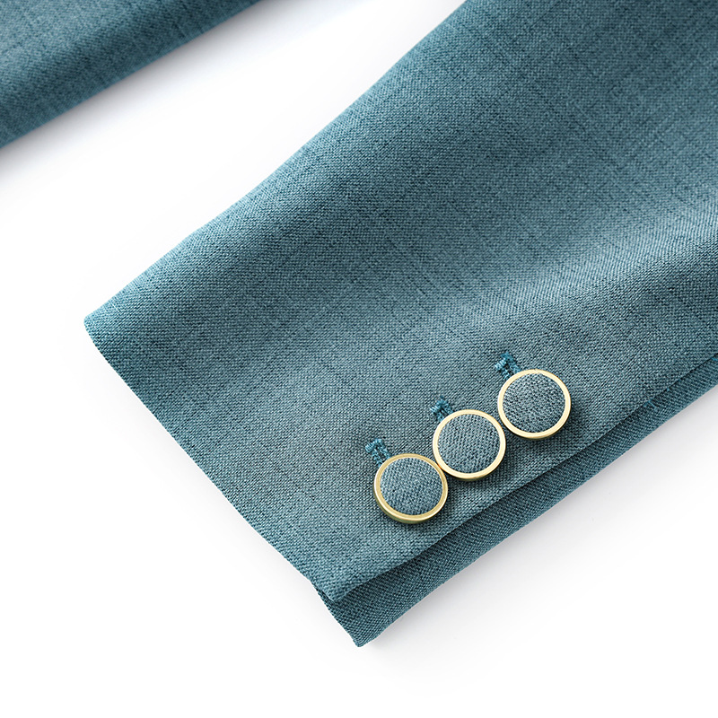 GraceChic 2401107-Nanyou Blazer elegante professionale di alta qualità + pantaloni a gamba dritta, abito da donna in due pezzi_voghion.com