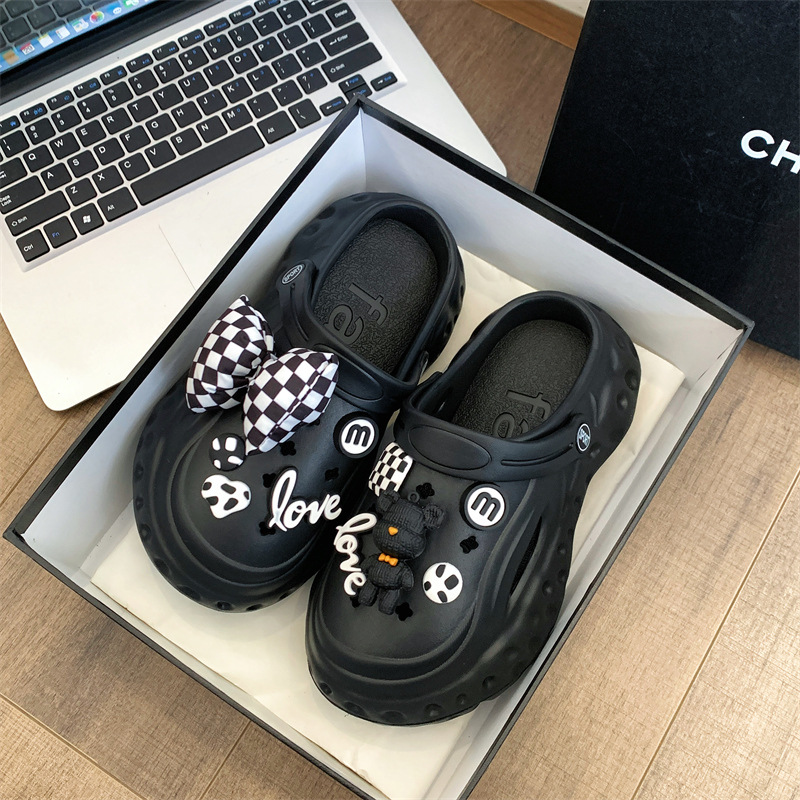 나비넥타이베어 [8종세트] 크록스 무손상 설치