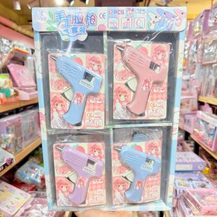 Whole Box 12-in Hot Melt Glue Gun Household Children Handmade DIY Strong Sticky Hot Melt Glue Stick Hot Melt Glue Gun