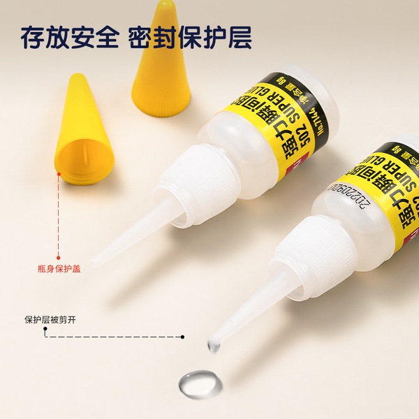 Powerful glass glue