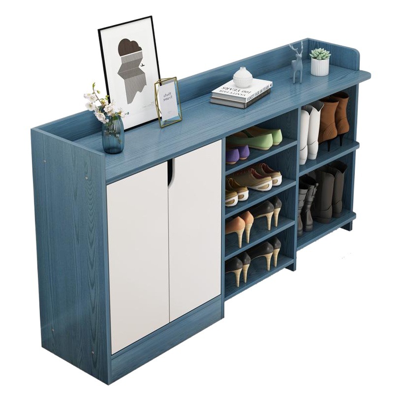 Nórdico simple puerta económica multi-funcional gabinete de pasillo Armario de zapatos para el hogar puerta simple armario de almacenamiento moderno simple