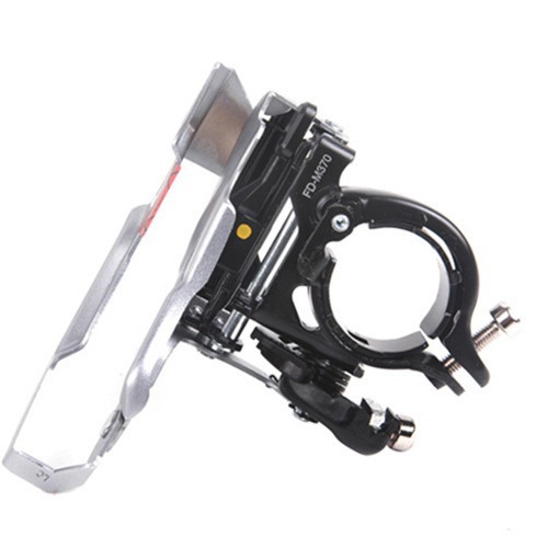 Bicicleta de montaña FD-M370 frente de 9 velocidades 27 velocidad bicicleta de montaña desviador delantero M390