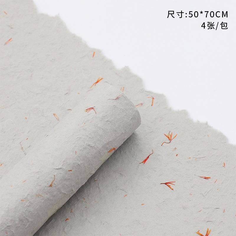 Nuevo papel de pétalo desmenuzado, papel de estilo, papel de embalaje de ramo, papel de embalaje de flores de alta calidad, papel Dongba, papel floral, lote