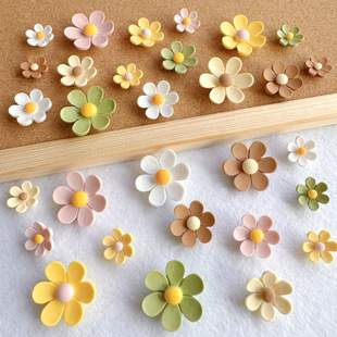 Ins Size Flower Color Pin Creative Cute Cork Photo Message Board Felt Wall Decorative Pin