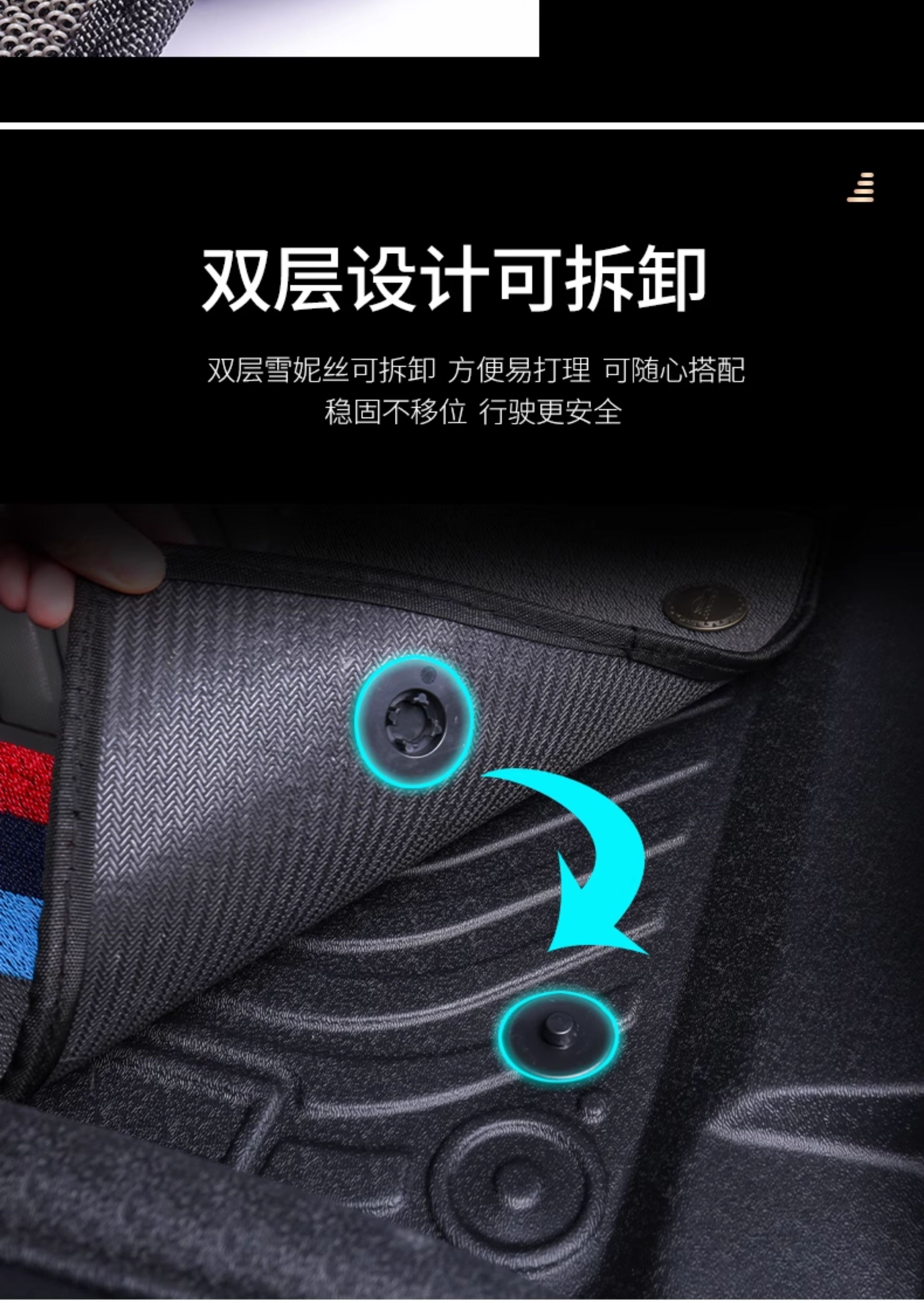 Honda Inspire, HaoYing, BinZhi, XRV, Lingpai, FengFan, CRV, Xiangyu, Fit TPE double-layer car floor mats
