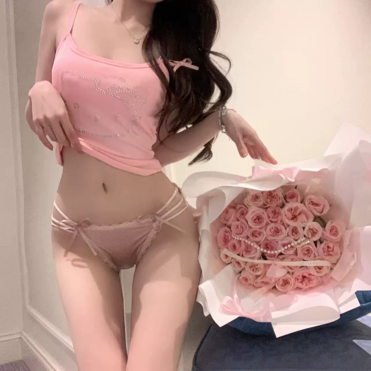 柔茶心语 Нижнее белье, кружевные сексуальные брюки, штаны, французский стиль