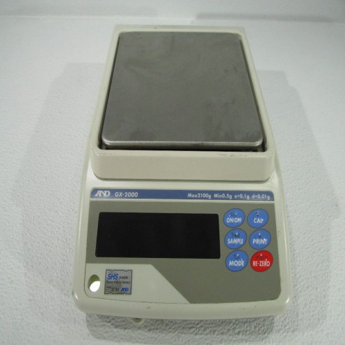 【池田屋库存】AND爱安德  通用内置砝码天平 GX-2000 精品