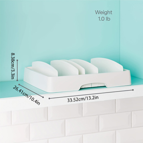 Cross-border new plastic compartment storage box kitchen bowl and dish multi-function storage cabinet drawer organizer storage rack