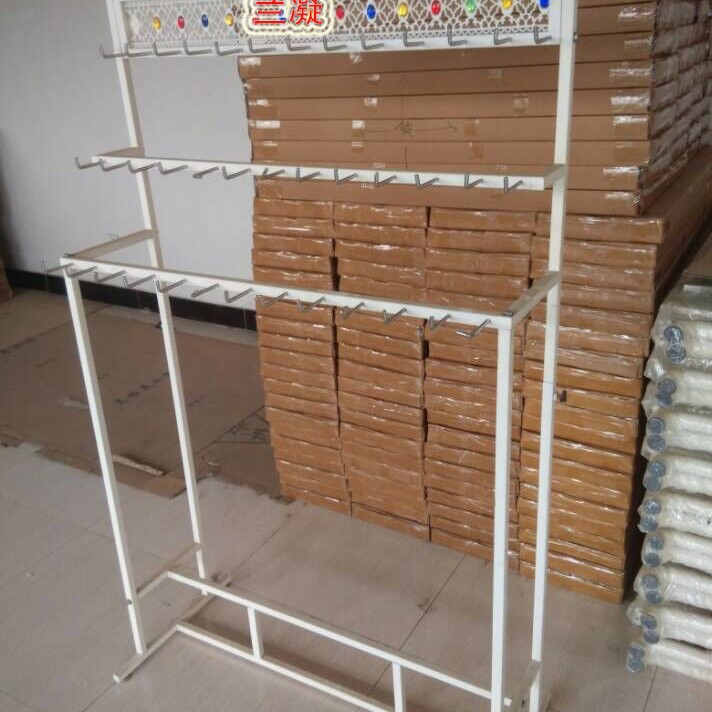 特价批发电镀皮带架1.0米皮带展示架腰带架 挂皮带雨伞货架丝巾架