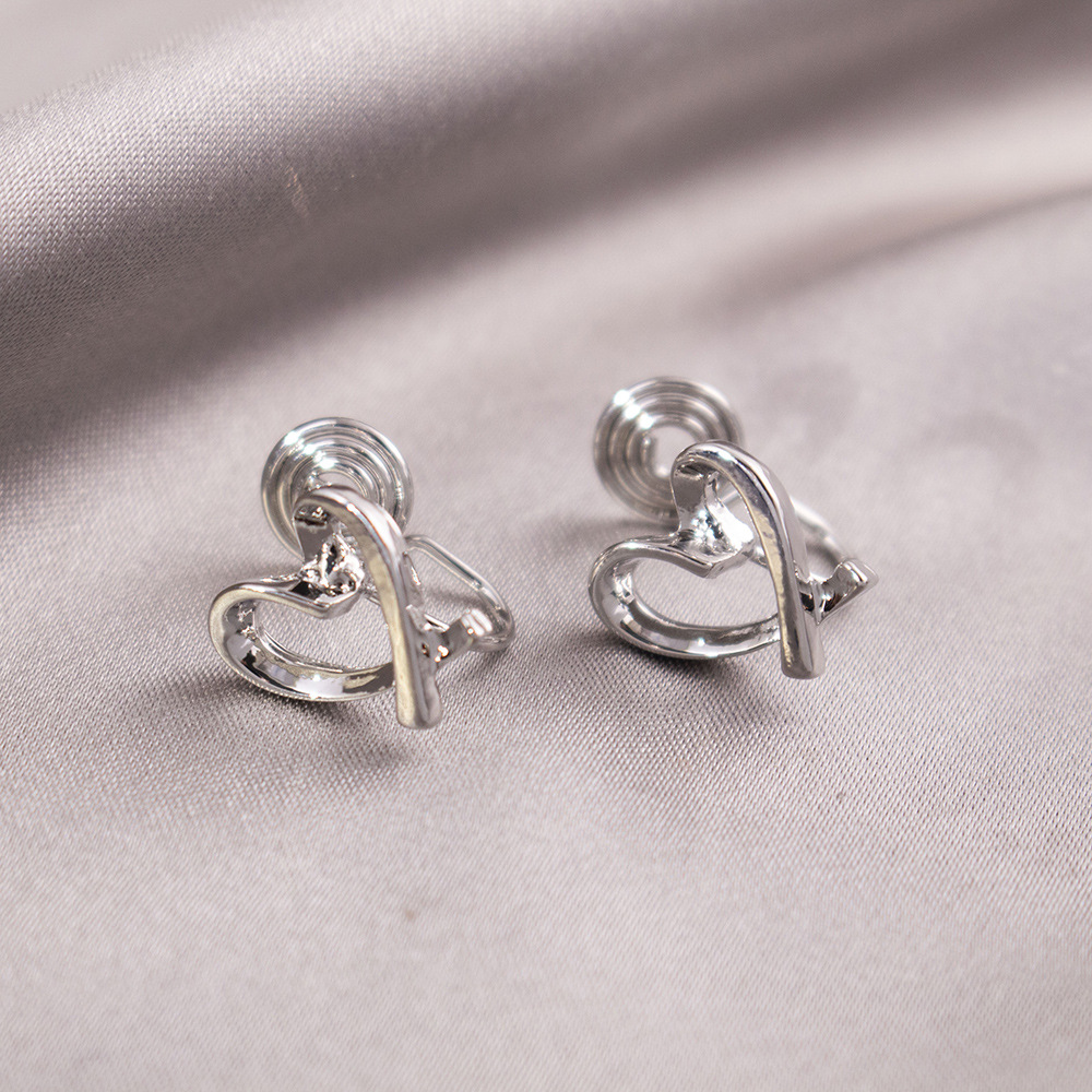 Lujo ligero, incienso pequeño, placa de incienso para mosquitos, pinzas para las orejas, pendientes de nicho para mujeres sin orejas perforadas, pendientes simples, compactas y versátiles de Yiwu al por mayor