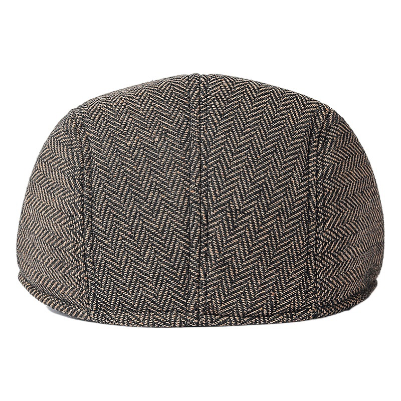 Gorra Plana para Hombre Mayor de Algodón y Poliéster Térmica para Invierno image 1