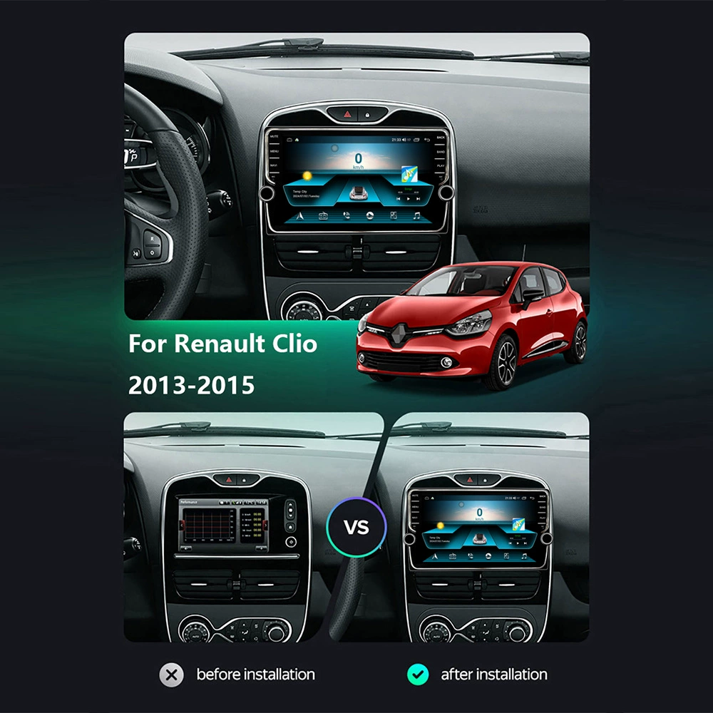 Кросс-бордер эксклюзив для Renault Koleos 2013-2015 автомобильный навигационный Android CarPlay