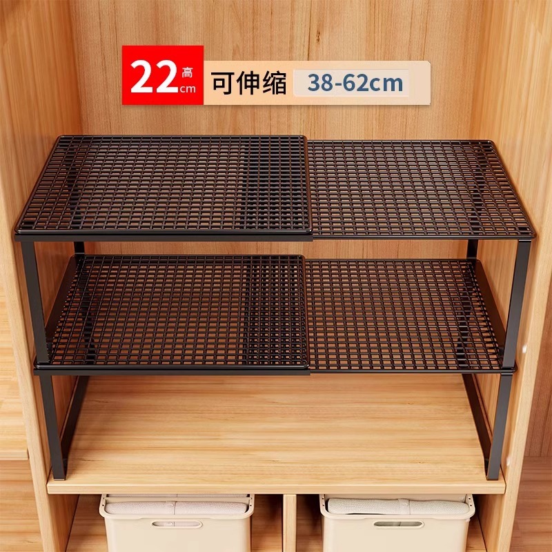 검정색 [접이식] 길이 38-62CM, 너비 27CM, 높이 22CM, 이중층