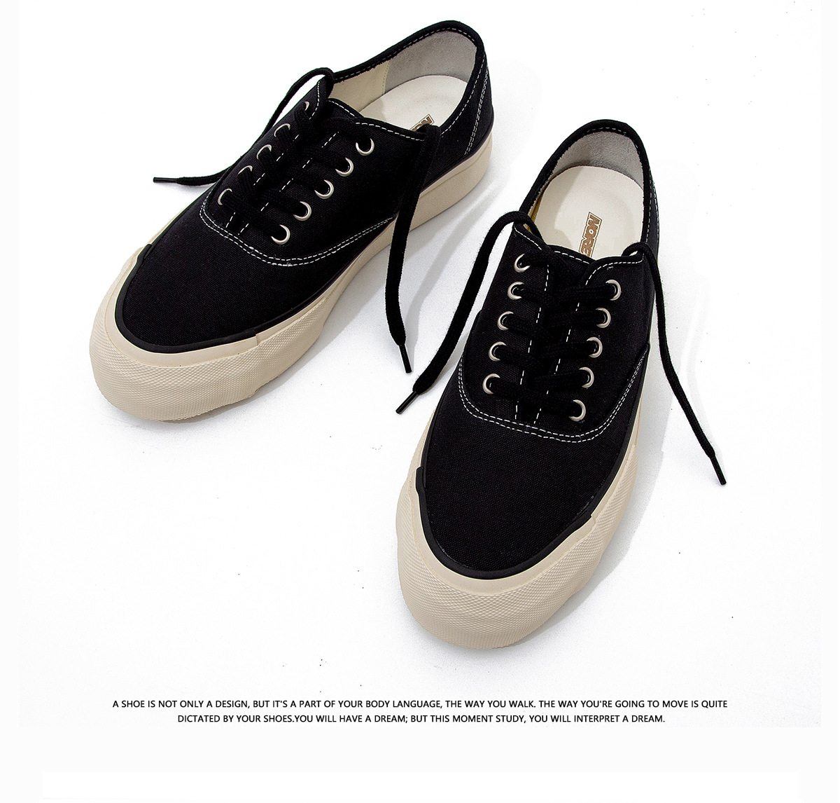 Paksupohjaiset hengittävät kankaat, joissa on korotettu korkeus. 2024, uudet pienet valkoiset miesten matalat ja trendikkäät lautakengät, japanilaiset._voghion.com