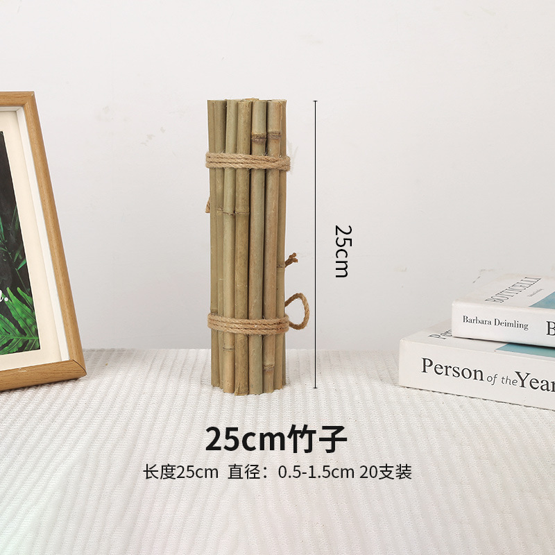 20 nhánh tre 25cm đường kính khoảng 0,5-1,5 cm