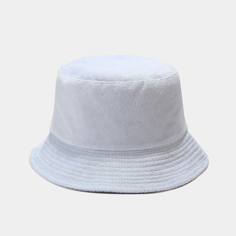 INS nuevo estilo toalla tablero de luz sombrero de pescador de los hombres de moda Otoño e Invierno estilo japonés artístico fresco sombrero de lavabo de color sólido para niños image 11